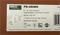 MATCO NORCA PD-480BN 2 HANDLE FAUCET