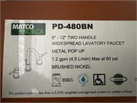 MATCO NORCA PD-480BN 2 HANDLE FAUCET
