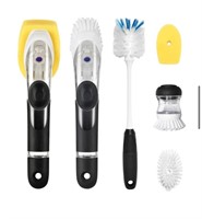 6-Piece Soap Dispensing Brush Set Oxo SoftWorks