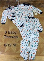 Onesies Sleepwear (6-12 mos)