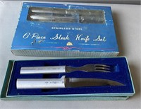 Stainless Steak Knife Set & More