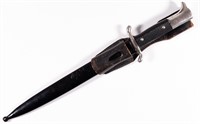 WWII GERMAN FIREMEN'S DAGGER W/ SCABBARD