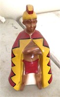 8" Hawaiian king figure