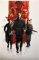 Inglorious Bastards Autograph Poster Brad Pitt
