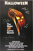 Autograph Halloween Jamie Lee Curtis Poster