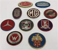 Vintage Wheaties Premium Metal Car Badges #1