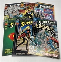 DC Comics Superman No 695, 691, 687, 689, 684, Sup