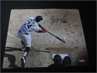 ELOY JIMENEZ SIGNED 8X10 PHOTO WHITE SOX COA