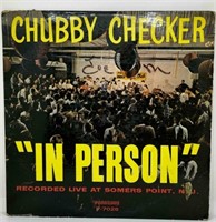 CHUBBY CHECKER "IN PERSON" LIVE  33 RPM 1963