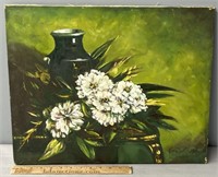 Still Life Flowers Oil Painting on Canvas