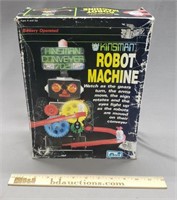 Kinsman Toy Robot Machine