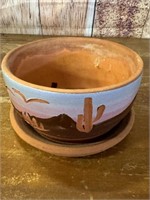 Vintage 5.5" Terra-cotta Superstition Bowl