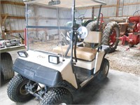EZ-Go golf cart, gas, lifted, has radio