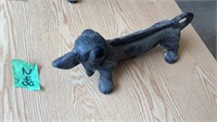 Dachshund boot scraper