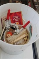 Beer and wine making kit w/ book