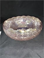 PINK IMPERIAL GLASS BOWL - 7.5 X 3.25 “