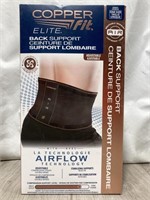 Copper Fit Elite Back Support Unisex-one Size