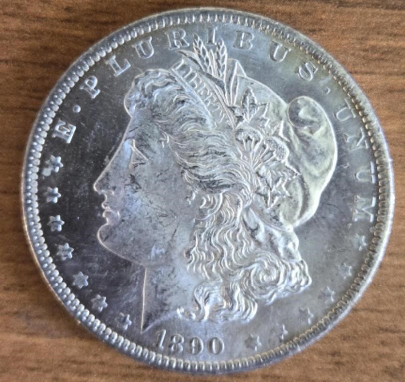 1890-O Morgan Dollar