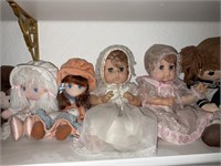 VTG PLUSH+BABY DOLL COLLECTION