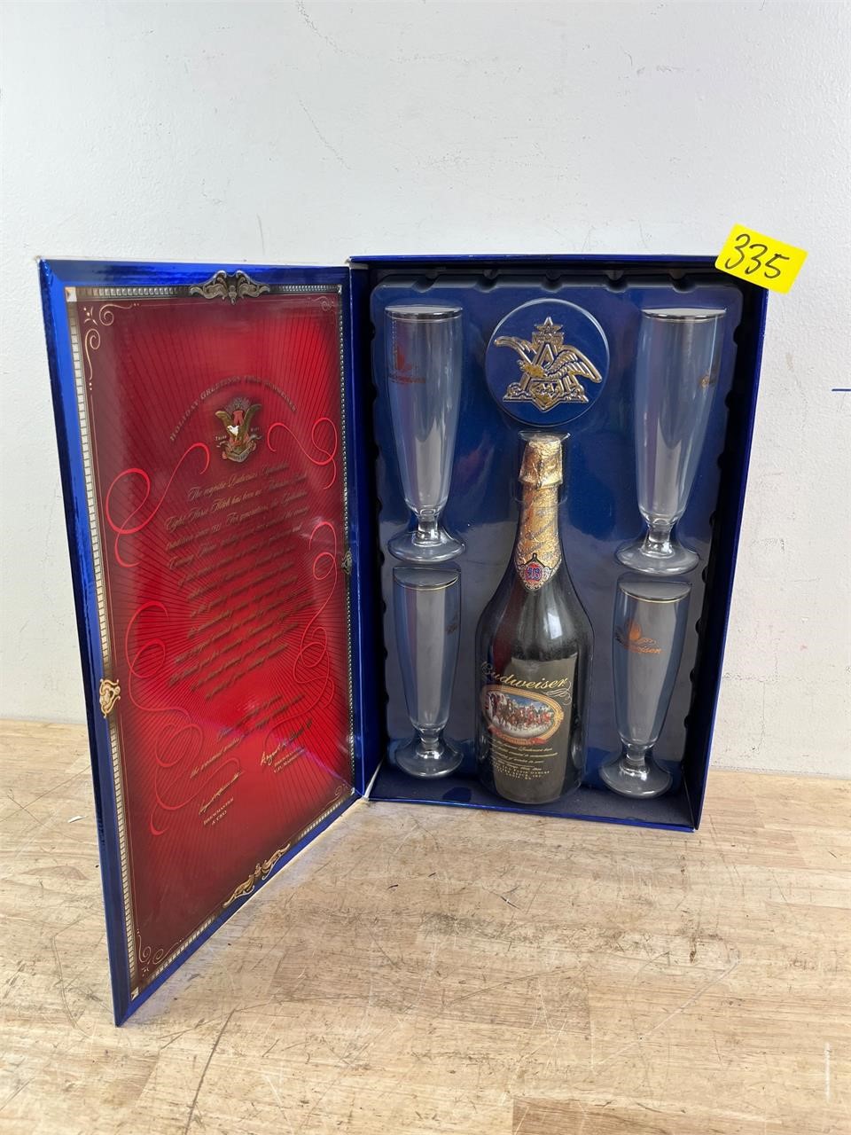 Budweiser Limited Edition Bottle Set