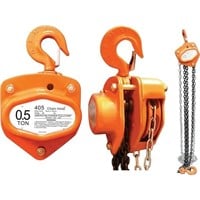 1/2-ton Capacity 10 Ft. Lift Manual Chain Hoist