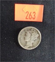 1934 Mercury Siver Dime - G4