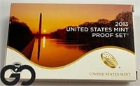 2013 US Mint Proof Set, Box & CoA Included