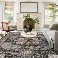 RUUGME Washable 9x12 Area Rugs - Large Rugs for Li