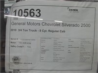 2010 CHEVROLET SILVERADO 2500, REGULAR 1GC3CVBG7AF