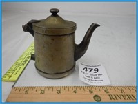 VINTAGE METAL SMALL TEA KETTLE