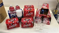 Coca-cola & Pepsi cans