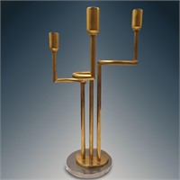 Unique Mid-Century Modern Rotating Candlestick Hol