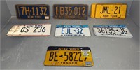 (11) NEW YORK LISCENSE PLATES