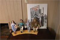 Wizard of Oz Lot - Dolls & Wall Hanging