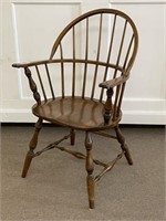 Sack Back Windsor Style Arm Chair