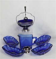 Vintage Cobalt Glassware