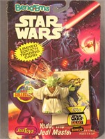 Vintage Star Wars Bend Ems Figure Yoda Jedi Master