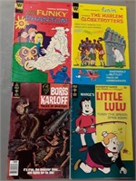 4-1970sCOMIC BOOKS LITTLE LULU HARLEM GLOBETROTTER