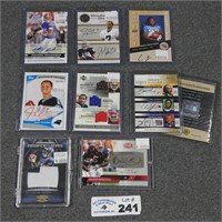 Assorted Football Signature & Relic Cards