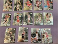 14 Michael Jordon Black Diamond Basketball Cards