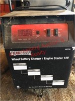 Traveller Wheel Battery Charger Engine Starter