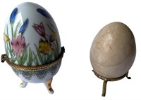 Glass & Stone Egg
