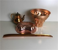 Group of Copper Color Items