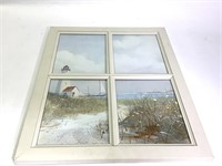 Framed Reproduction Print - Lighthouse Landscape