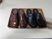 2prs of Clanks Slip-on Shoes 9.5 & 10M