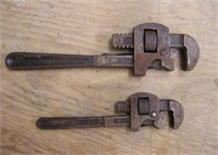 Vintage plumber's Pipe Wrenches