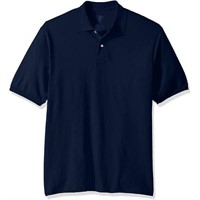Jerzees Men's Spot Shield Long Sleeve Polo Shirt
