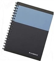 Cambridge Blue Color Block Professional Notebook,