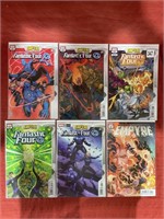 6 bagged and backed comics