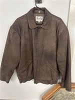 SCULLY LEATHER JACKET SZ 44